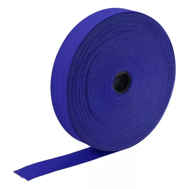 Elastic Bands for Sewing 1" 20 Yard Blue Knit Elastic Spool