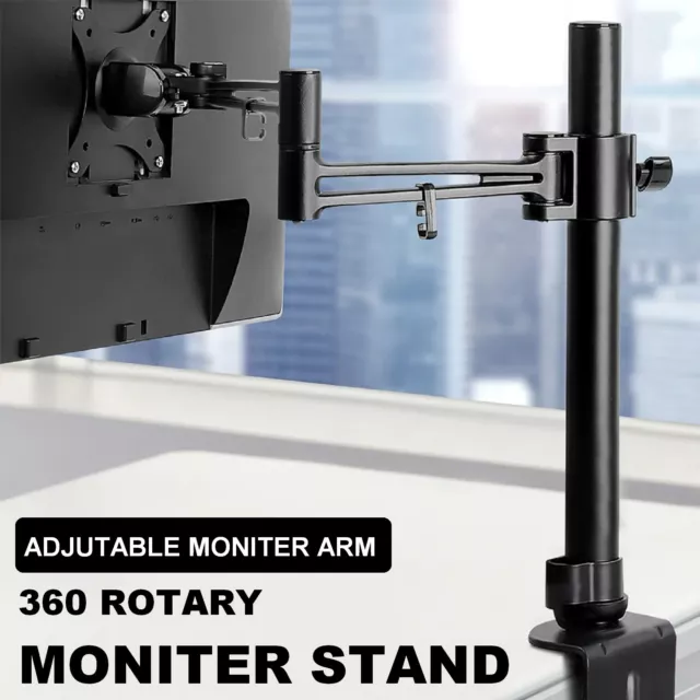 Monitor Stand Arm Desk Mount Dual Single 32''LED TV Screen Holder Bracket Stands