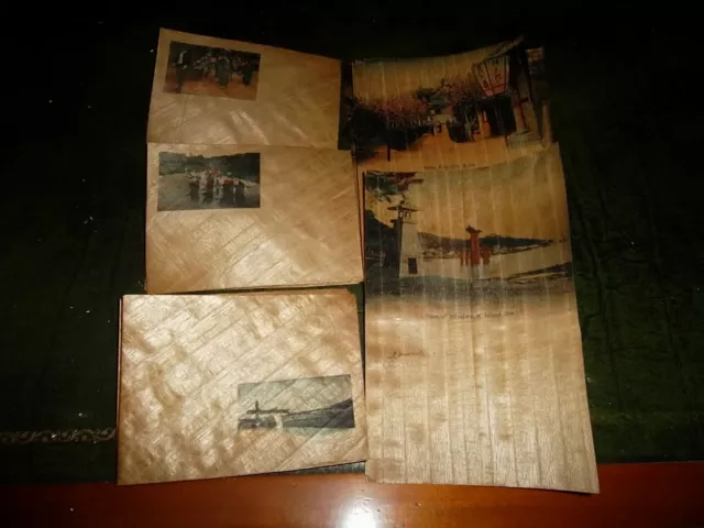 papier à lettres avec enveloppes bois du japon
