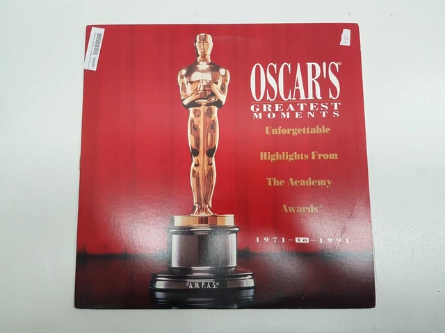 Oscar's Greatest Moments Higlights From Academy Awards 1971-1991 Laser Disc Ld