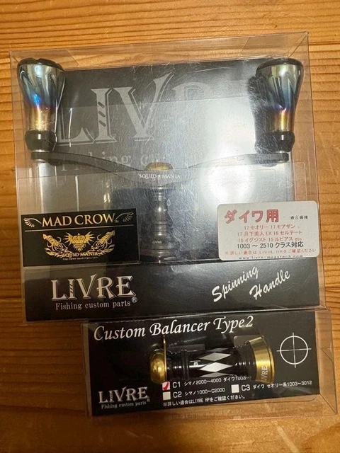 LIVRE SQUID MANIA Mad Crow Wing100 For Daiwa Japan $510.30 - PicClick