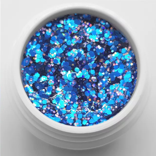 5 ml UV Exclusiv Big Glitter Gel Extreme Neptune 3040