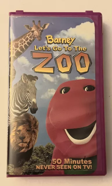 let's go to the zoo barney vhs