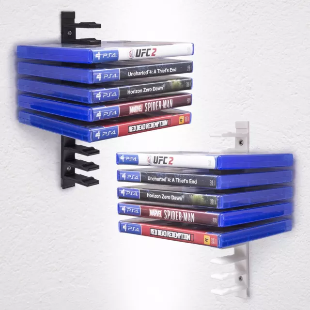 Flottant Mural blu ray Support pour Sony PLAYSTATION PS4 PS5 Jeux