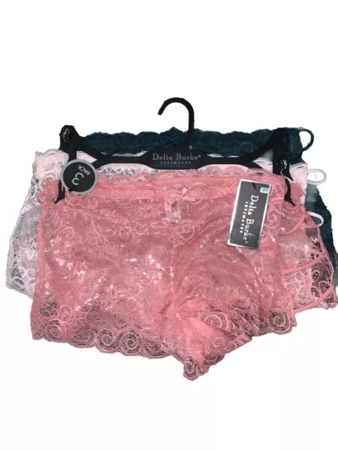NWT DELTA BURKE Intimates 5 Pack Briefs Panties Underwear Size L Style  DB8821 £11.99 - PicClick UK