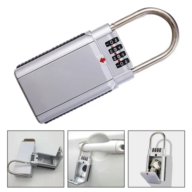 PVC-Schlüsselaufbewahrungsbox, magnetisch, magnetischer Schlüsselversteck,  praktisches Verstecken eines Ersatzschlüssels für das Auto