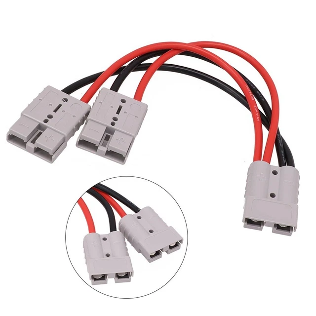 SECURE POLARITY PROTECTED Power Connection Dual Y Adapter for 6AWG Car ...