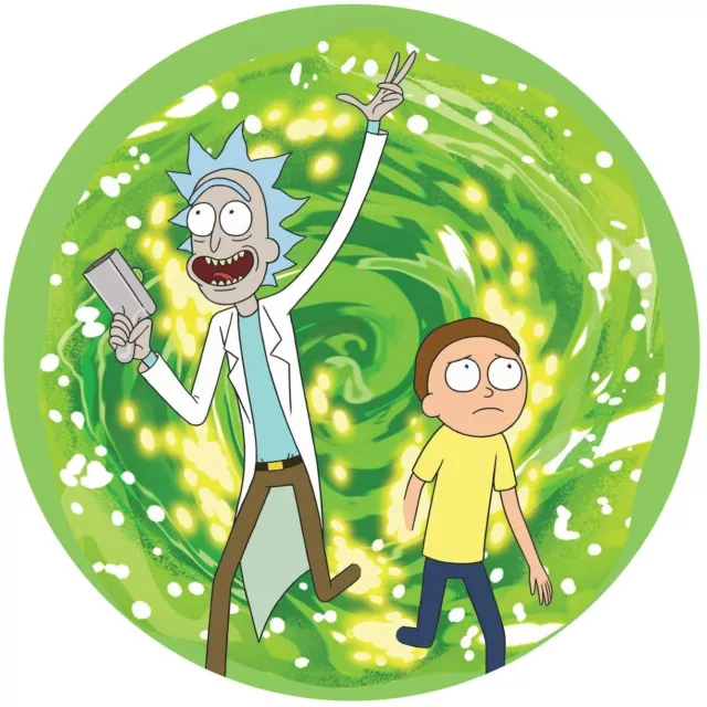 Maus Pad Rick And Morty Portal Logo Flexible Mousepad 22 CM ABYstyle