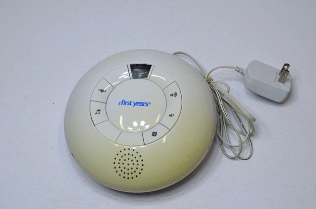 The First Years Y7351 White Baby Sleeping & Relaxing Nursery Sound Machine