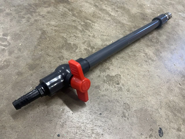 New Softwash Wand Gun w/ Stainless Steel Fitting Spray Wand 18” PVC