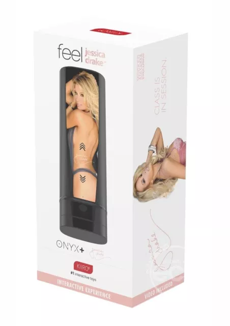 Kiiroo Onyx+ Jessica Drake Experience Masturbator - Black priority shipping Kiiroo Onyx+ Jessica Drake Experience Masturbator - Black priority shipping