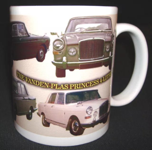 Vanden Plas Princess 4-Litre. Classic Car Mug. Austin