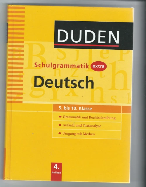 Extra 5 DUDEN SCHULGRAMMATIK EXTRA 5. bis 10. Klasse Deutsch EUR 2,99 - PicClick DE