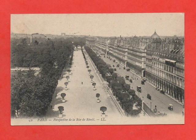 PARIS - Perspective de la rue de Rivoli (J6028)