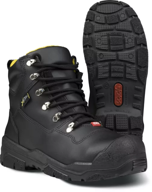 Ejendals Grand Premio (GP) 1938 Meta Black Boots (Size 9)