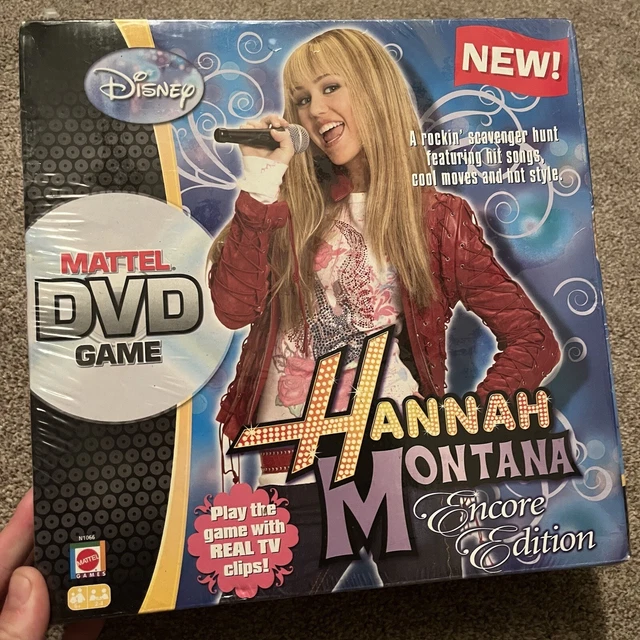 DISNEY HANNAH MONTANA DVD Game Encore Edition Age 6+ New & Sealed ...