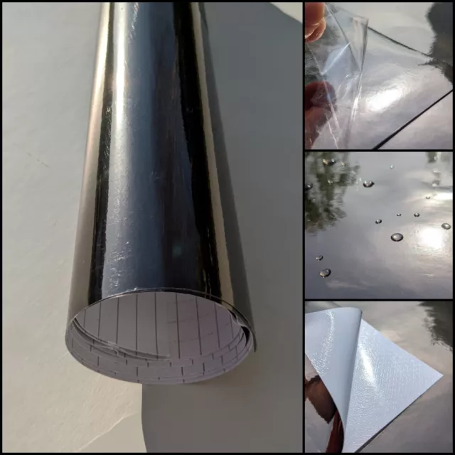 Holographic Laser Chrome Silver Iridescent Vinyl Wrap Car Film Air Bubble  Free