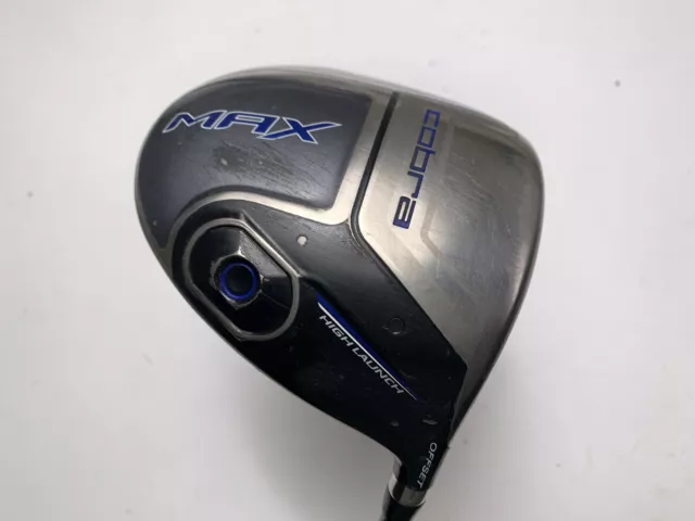 Cobra MAX Driver * Matrix White Tie X4 55g Light Graphite +2'' RH Midsize Grip