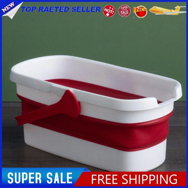 Collapsible Bucket Multifunctional Washing Basket Household Cleaning Accessories