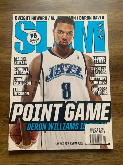 SLAM Magazine - Feb 2009 - Issue #124 - Deron Williams (complete with poster)