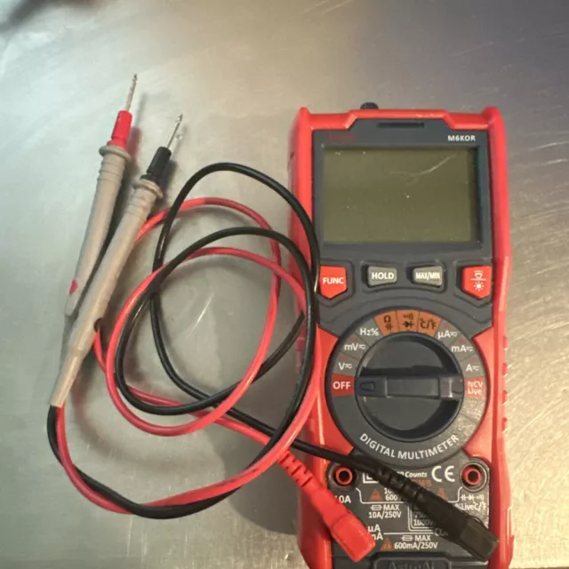 AstroAI M6KOR True RMS  Multimeter AC/DC Auto-Ranging Backlit