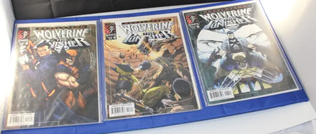 Revelation Wolverine and Punisher 2 3 4 Comic Lot VF-NM