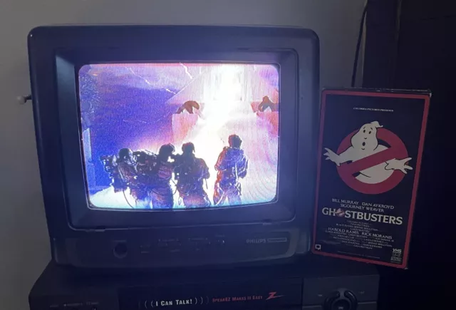 Ghostbusters VHS RCA Columbia Pictures 1984/1985 Red Border 1st Edition Vintage
