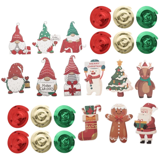 Papier Weihnachten Baum Banner Frohe Weihnachten Girlanden