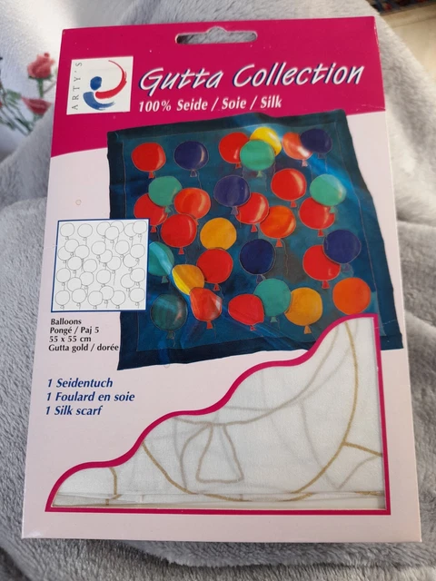 1 Seidentuch 100% Seide Gutta Collection
