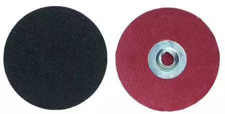 NORTON 66623319024 Quick Change Disc,60 Grit,3 in.,PK50 2