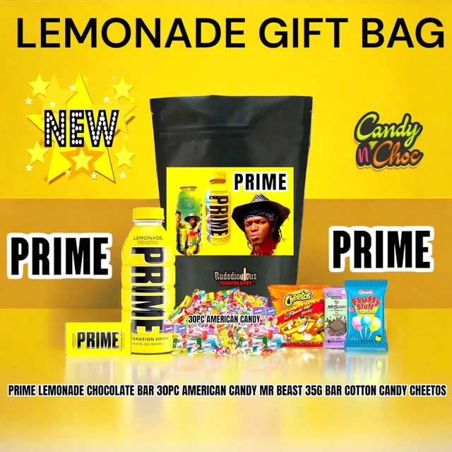 PRIME HYDRATION DRINK LEMONADE 500ml Unopened Bottle NEW Flavour Gift