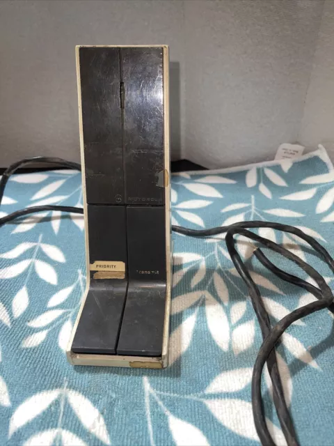 Motorola Desk Top Mic  Microphone Model Tmn1005a-1