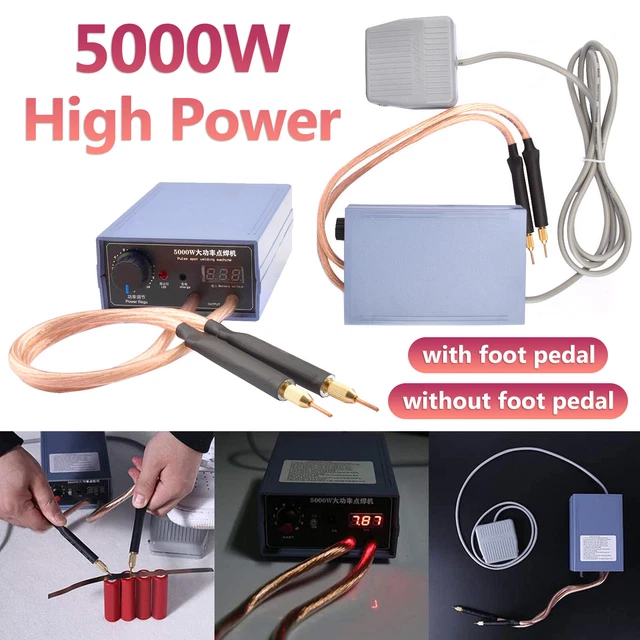 5000W Mini Spot Welder Machine DIY Kit 18650 Battery Spot Welding Pen Tools 1Set