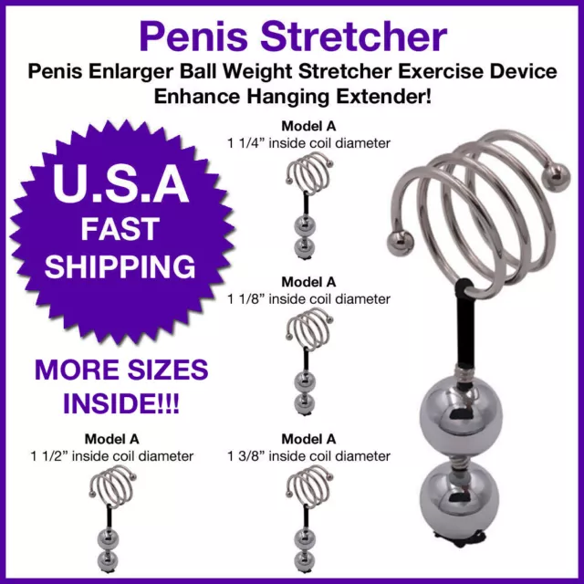 Men Penis Hanging Extender Ball Weight Stretcher Exercise Enhance Enlarge  Sexual