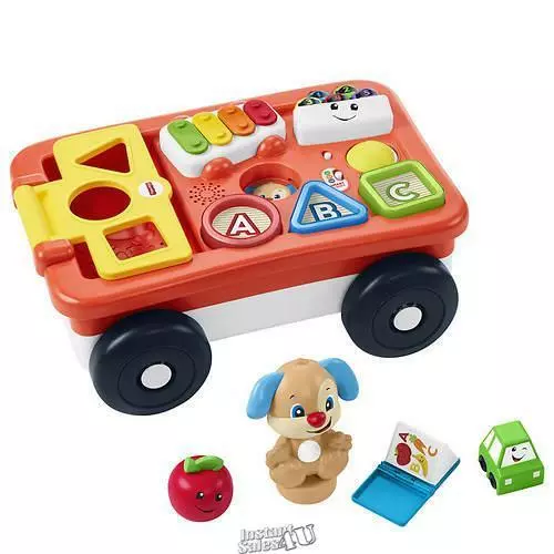 Fisher Price-Laugh & Learn Pull & Play Learning Wagon counting, colors, shapes