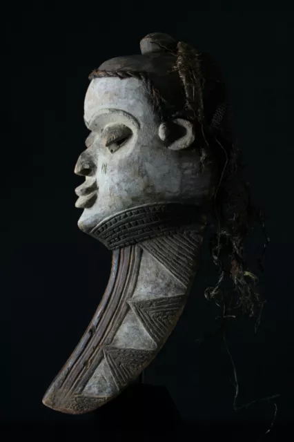 African wooden dance Mask, Pende People, 58cm/23 inch, Zaire, Congo, Africa