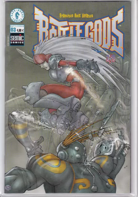 Battlegods     N° 3    Editions  Semic Comics