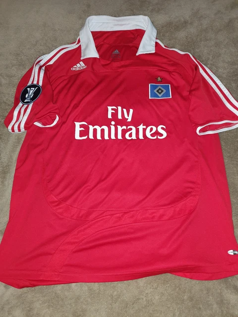 original Adidas Trikot Spielertrikot Hamburger SV HSV Boateng 19 XL Uefa Cup 606