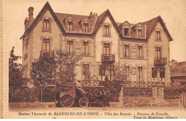 61.AM17335.Bagnoles de l'Orne.Station thermale.Villa des Buards à Tessé la Ma