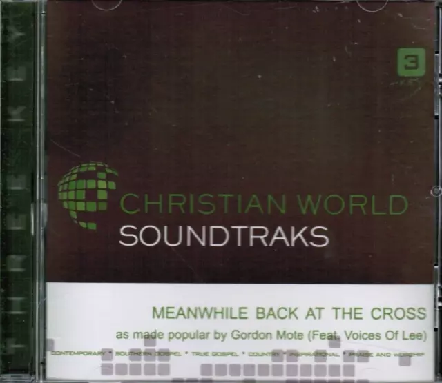 Meanwhile Back at the Cross - Gordon Mote - Christian Accompaniment Track CD
