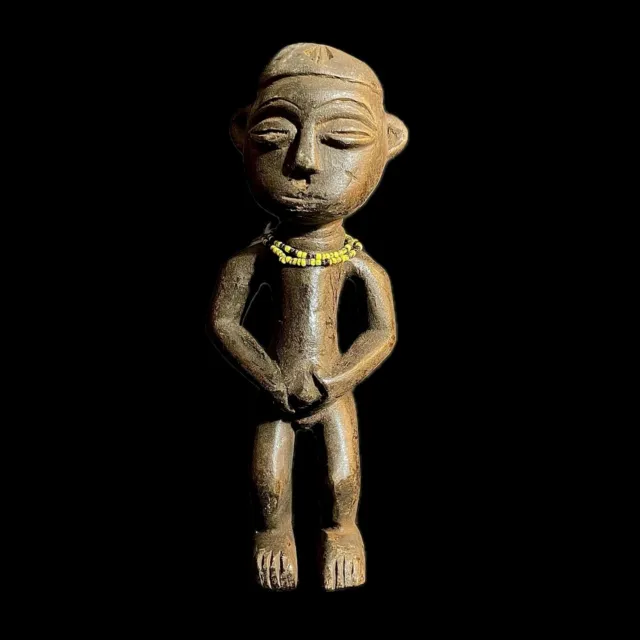 Divination Figure African Sculpture Tribal Art Wooden Carved Statue Tribal-9365