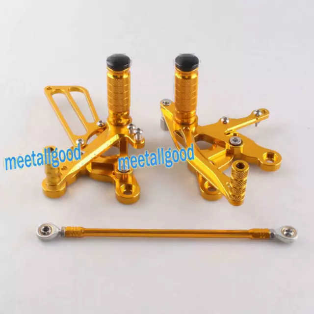 Aluminum Rear Set Rearsets Foot Peg Pedal For Honda CBR900 1993-1999