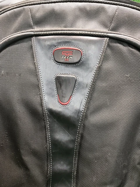 Tumi 'T-Tech' Expandable 26" Upright Suitcase Black Rolling Wheeled MSRP $595 2