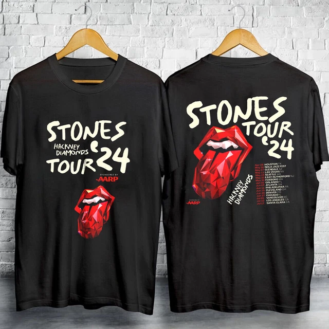 RARE!! THE ROLLING Stones Tour 2025 Hackney Diamonds Fan Gifts Unisex T