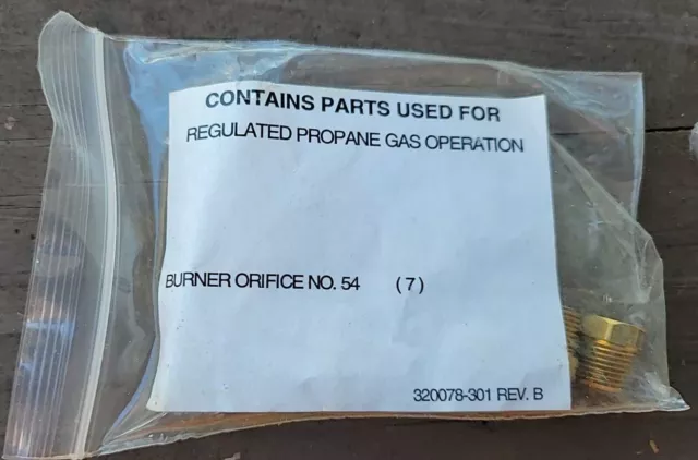 Propane Burner Orifice No.54 (Pack Of 7)