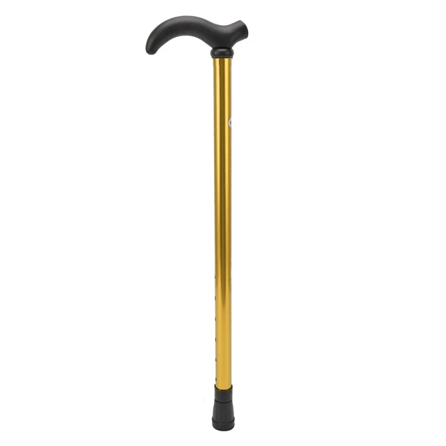 Canne De Marche Pliable HMS VILGO – Hauteur 93 Cm, Charge Max 120 Kg, Aluminium Noir