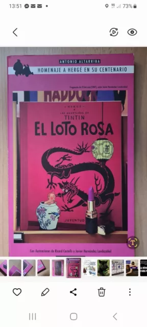 Tintin El Loto Rosa