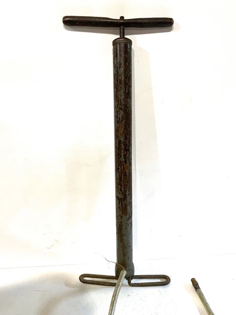 Ancienne Pompe à Vélo LONG REX - Aluminium 41 Cm - Fabriquée à Taïwan - Vintage