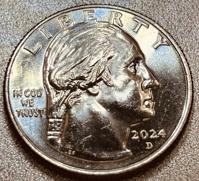 2025 D Quarter Error Patsy Mink Sb2.99 Sh2 From Mint Roll 4 2.99