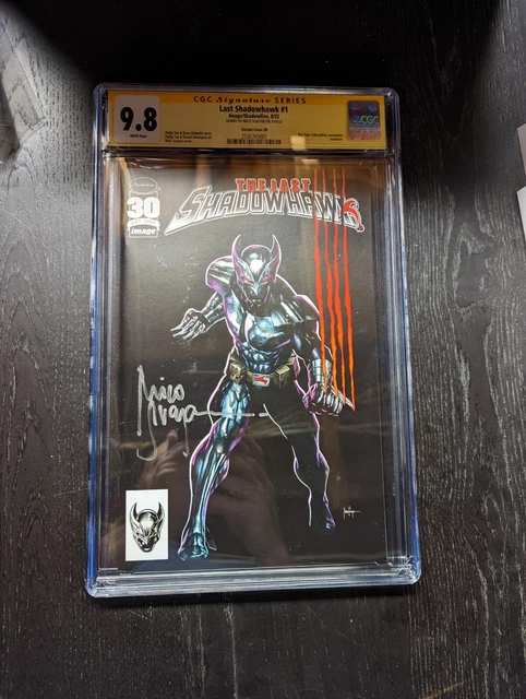 IMAGE COMICS: THE LAST SHADOWHAWK #1 NYCC CGC 9.8 Signed Mico Suayan BTC LTD 300